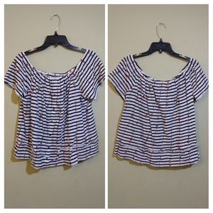 Lucky Brand peasant top XL